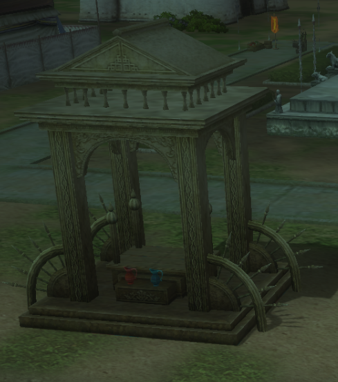 Altar der Göttin im Spiel