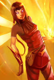 Rote Pixie Entwickelt